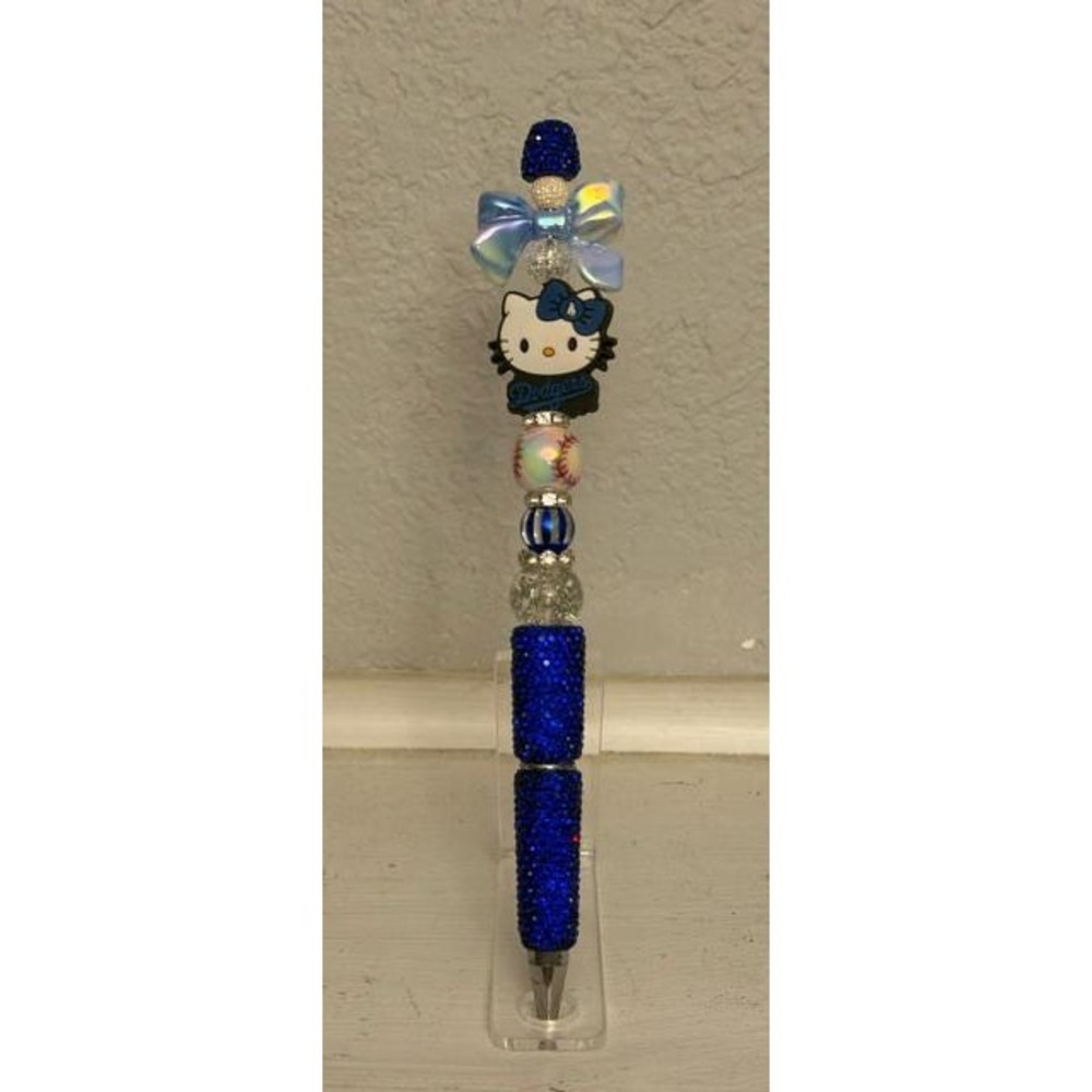 Dodger HK Beaded Pen - Picture 2 of 2